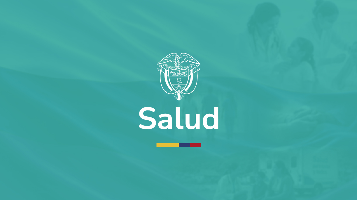 Portada con logo Ministerio de Salud y Proteccion Social