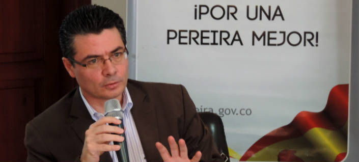 Ministro de Salud y Protección Social, Alejandro Gaviria en Pereira 