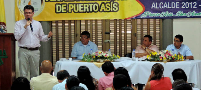 Ministro de Salud Alejandro Gaviria Uribe, en el marco de la cuarta jornada de encuentros regionales