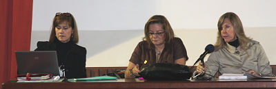 Beatriz Londoño (Viceministra de Salud y Bienestar ), Liliana Barrera, Dilian Francisca Toro (Presidenta Comisión 7 Senado).
