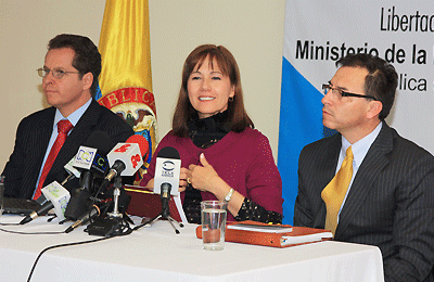 Viceministra de Salud y Bienestar, Beatriz Londoño