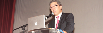 El viceministro de Relaciones Laborales del Ministerio de la Protección Social, Ricardo Andrés Echeverri López
