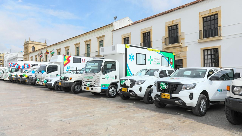 Equipos extramurales entregados en Tunja
