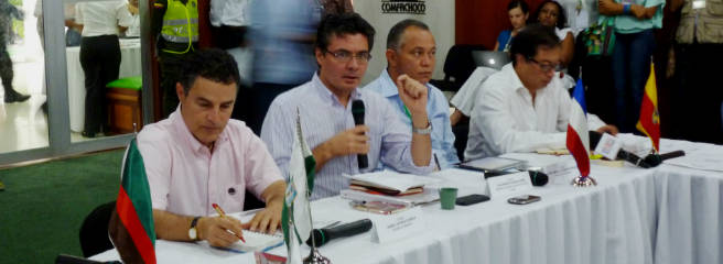 Ministro Alejandro Gaviria, inicia reunión con alcaldes de ciudades capitales del país en Quibdó